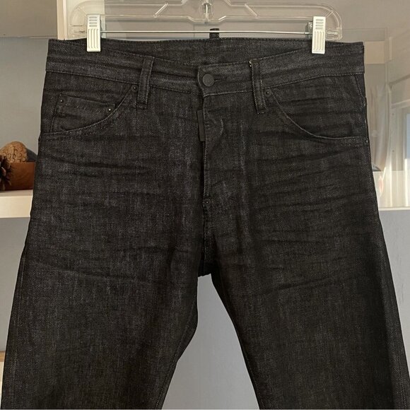 DSQUARED2 Mens Cool Guy Selvedge Denim Jeans Sz 44 Slim Straight - 31" waist - Picture 2 of 12